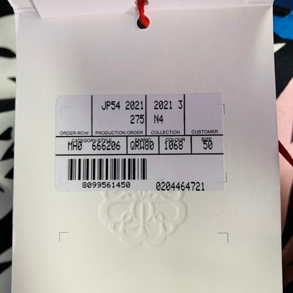 AW21 Runway Size 34 Black Multi Color Graffiti Wool Silk Dress Pants - Picture 5 of 7